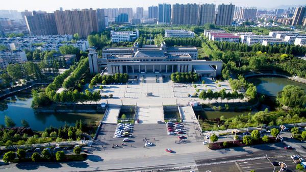 黄淮学院鸟瞰图